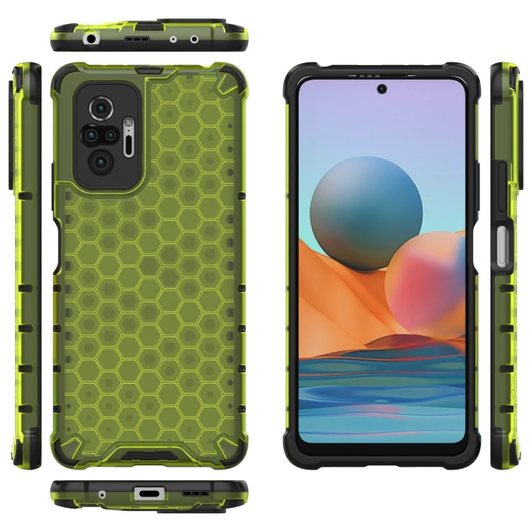 For Xiaomi Redmi Note 10 Pro Shockproof Honeycomb PC + TPU Case