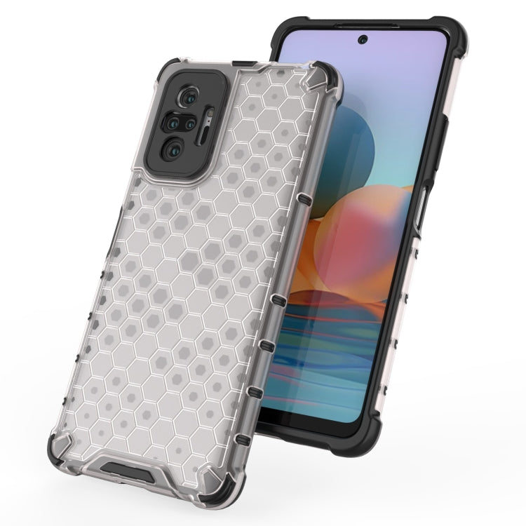 For Xiaomi Redmi Note 10 Pro Shockproof Honeycomb PC + TPU Case