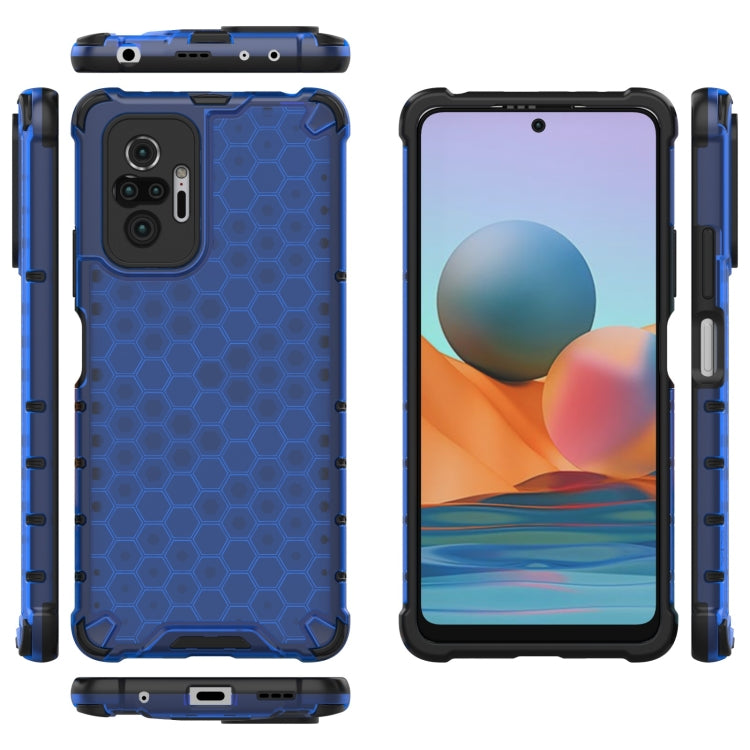 For Xiaomi Redmi Note 10 Pro Shockproof Honeycomb PC + TPU Case