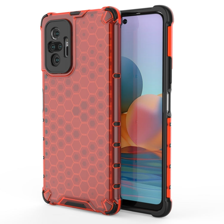 For Xiaomi Redmi Note 10 Pro Shockproof Honeycomb PC + TPU Case