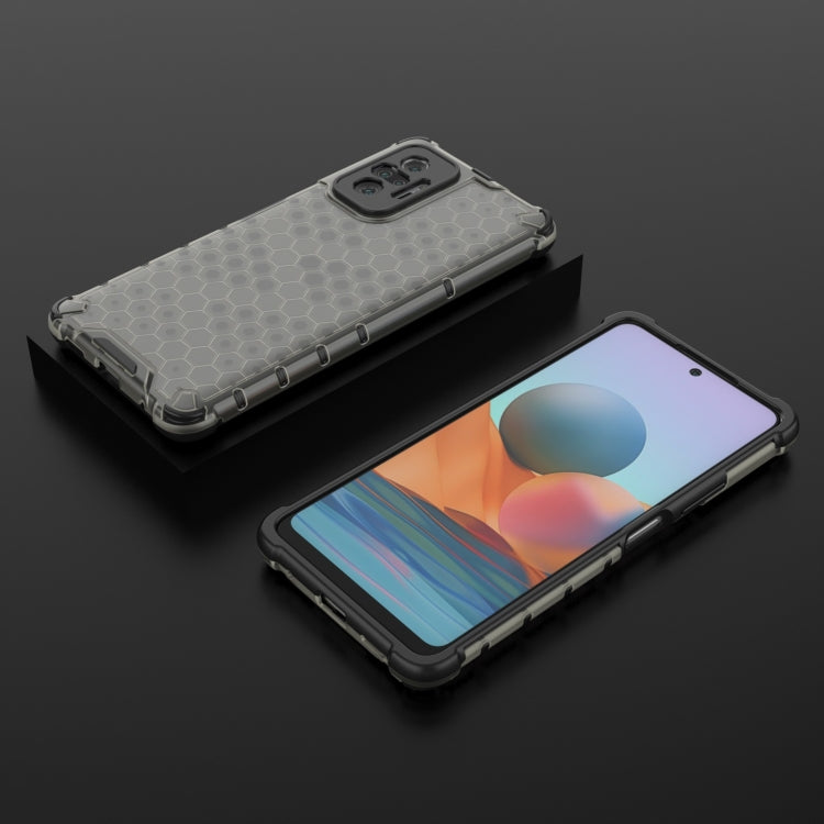 For Xiaomi Redmi Note 10 Pro Shockproof Honeycomb PC + TPU Case