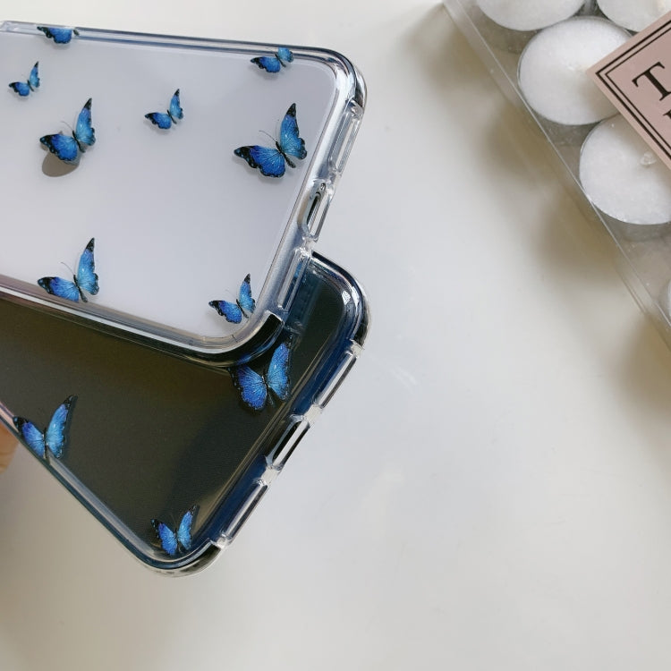 For iPhone 11 Pro Max Double Color TPU Pattern Protective Case