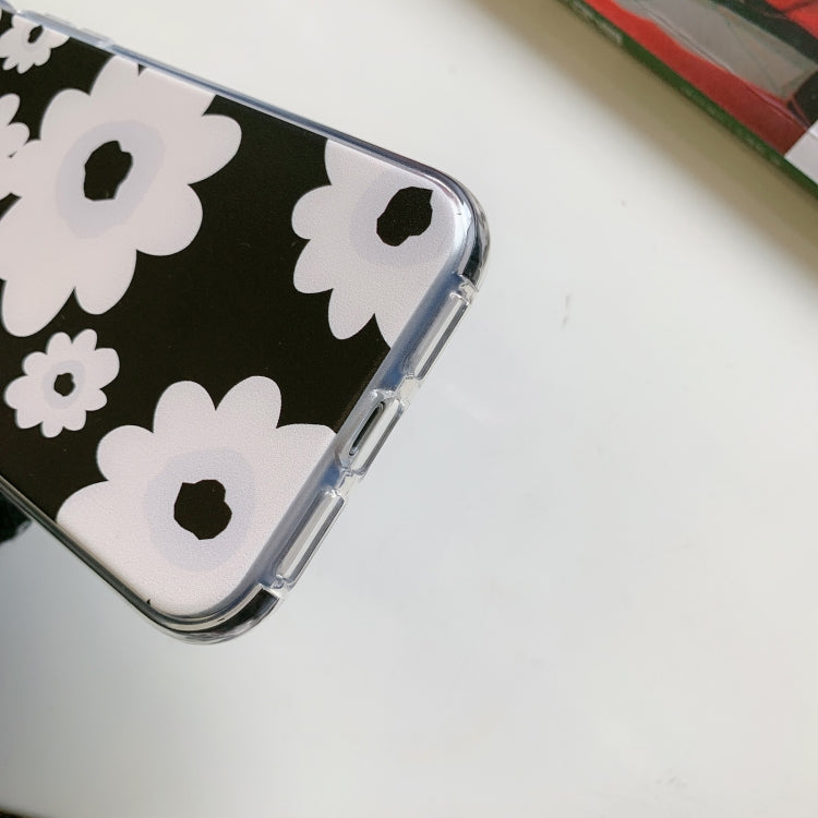 For iPhone 12 mini Double Color TPU Pattern Protective Case