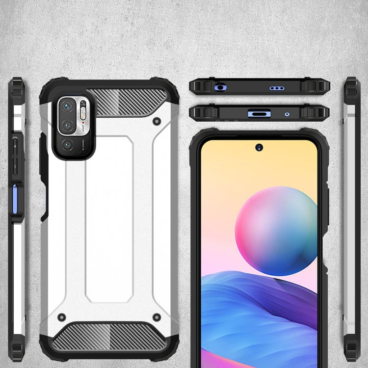 For Xiaomi Redmi Note 10 5G Magic Armor TPU + PC Combination Case