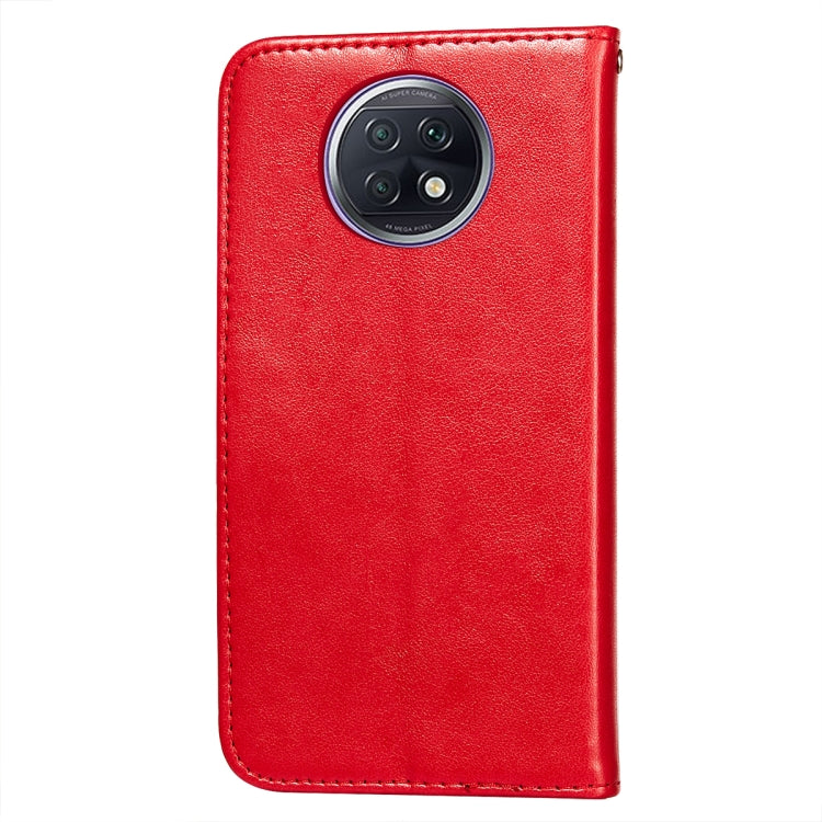 For Xiaomi Redmi Note 9T Flower Vine Embossing Pattern Horizontal Flip Leather Case with Card Slot & Holder & Wallet & Lanyard