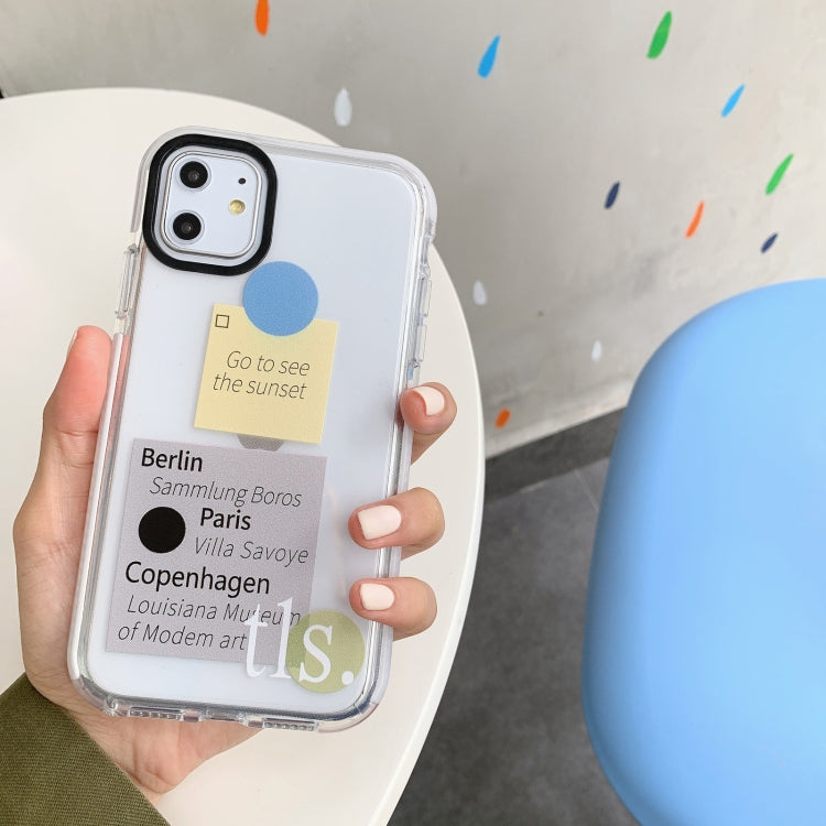 For iPhone 11 Integrated Design Pattern Protective Case