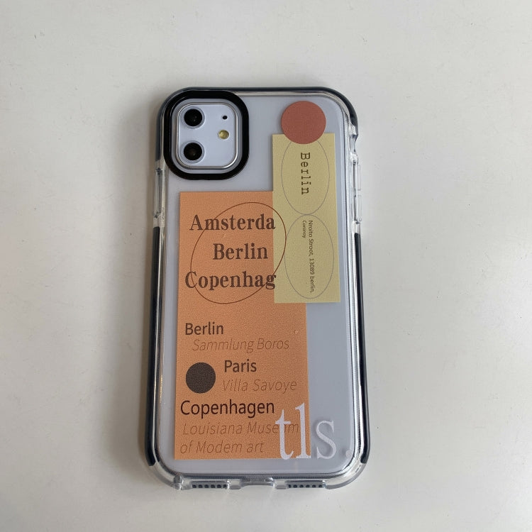 For iPhone 11 Integrated Design Pattern Protective Case