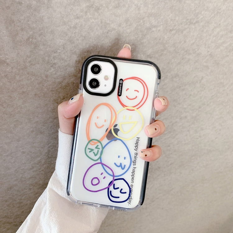 For iPhone 11 Pro Integrated Design Pattern Protective Case