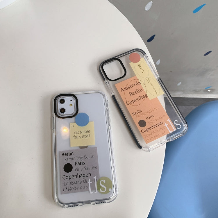 For iPhone 12 mini Integrated Design Pattern Protective Case