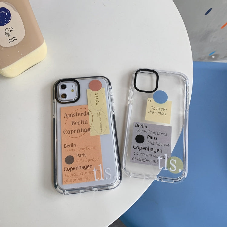 For iPhone 12 mini Integrated Design Pattern Protective Case