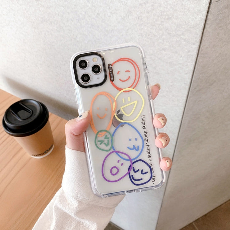 For iPhone 12 mini Integrated Design Pattern Protective Case