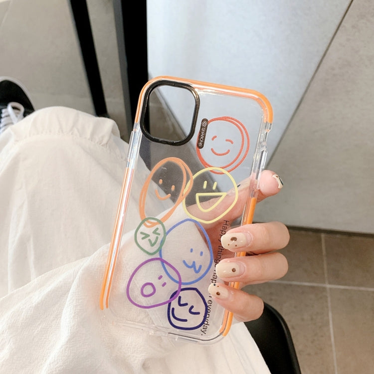 For iPhone 12 mini Integrated Design Pattern Protective Case