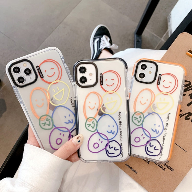 For iPhone 12 / 12 Pro Integrated Design Pattern Protective Case
