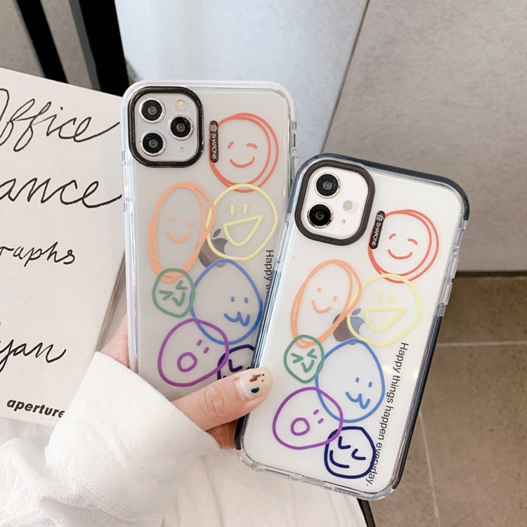 For iPhone 12 Pro Max Integrated Design Pattern Protective Case