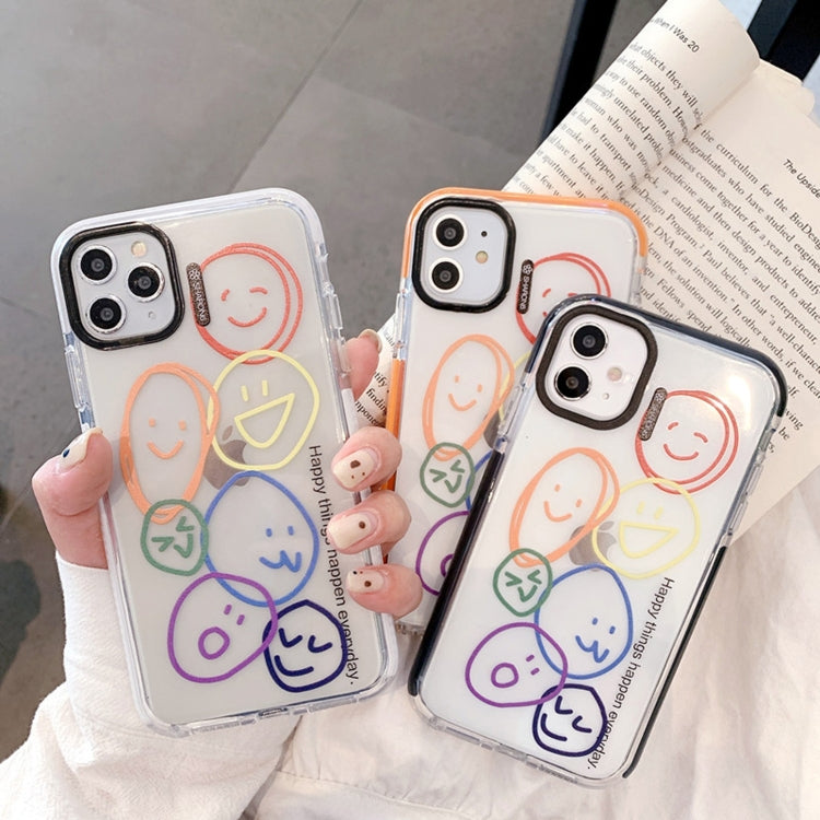 For iPhone 12 Pro Max Integrated Design Pattern Protective Case