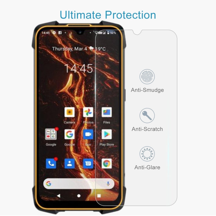 For Cubot Kingkong 5 Pro 50 PCS 0.26mm 9H 2.5D Tempered Glass Film