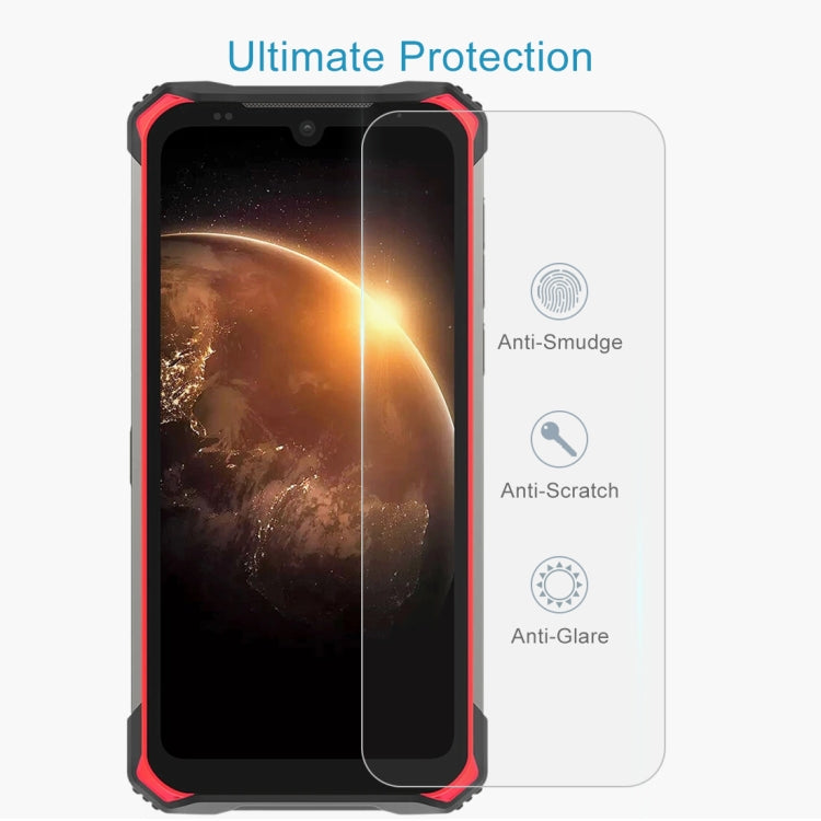 For Doogee S86 Pro / S86 50 PCS 0.26mm 9H 2.5D Tempered Glass Film