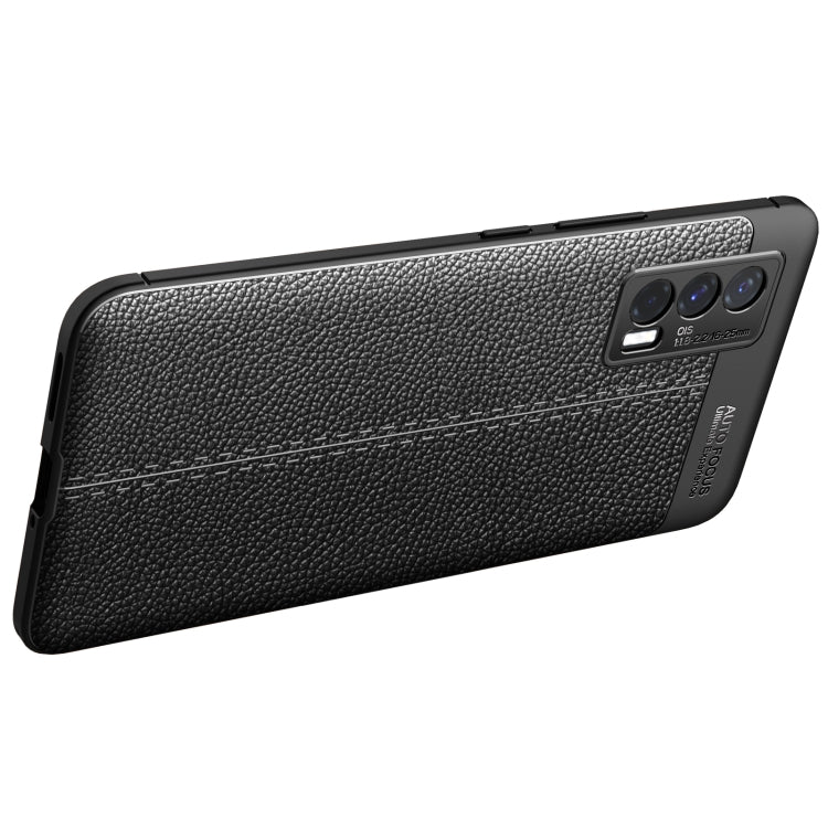 For vivo iQOO Neo5 Litchi Texture TPU Shockproof Case