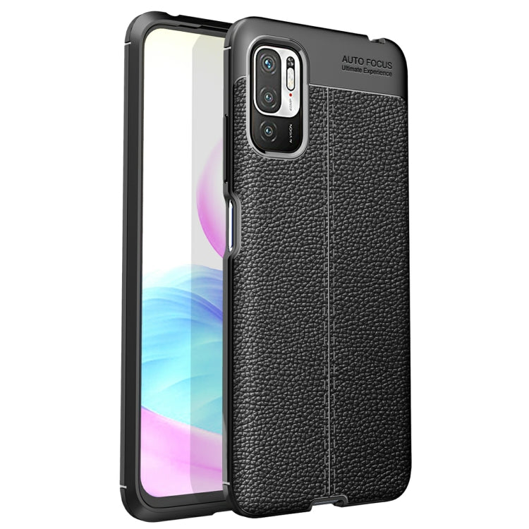 For Xiaomi Redmi Note 10 5G Litchi Texture TPU Shockproof Case