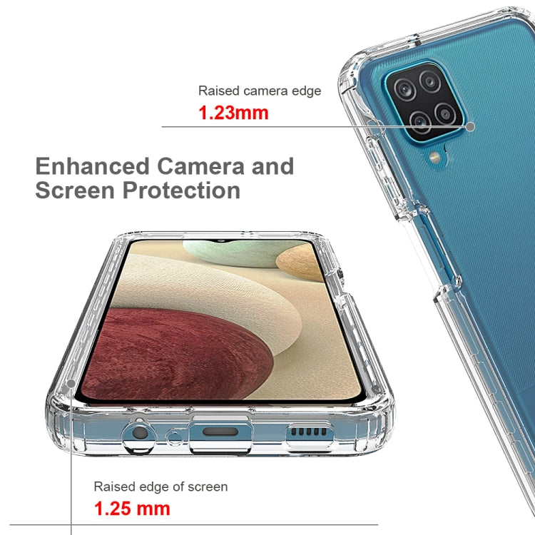 For Samsung Galaxy A12 Shockproof Highly Transparent PC+TPU Protective Case