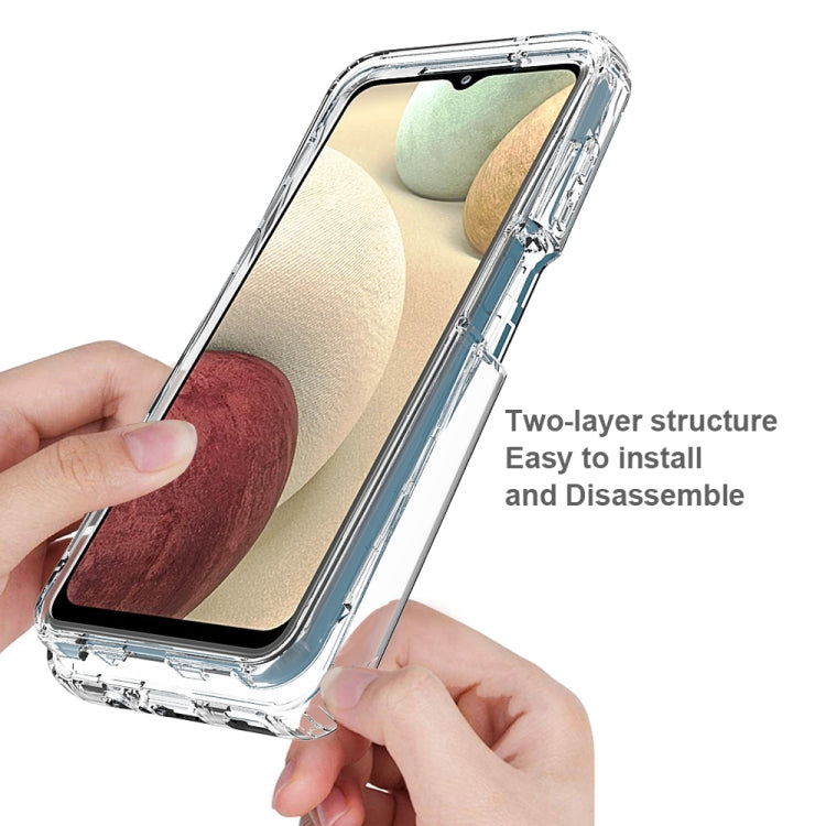 For Samsung Galaxy A12 Shockproof Highly Transparent PC+TPU Protective Case