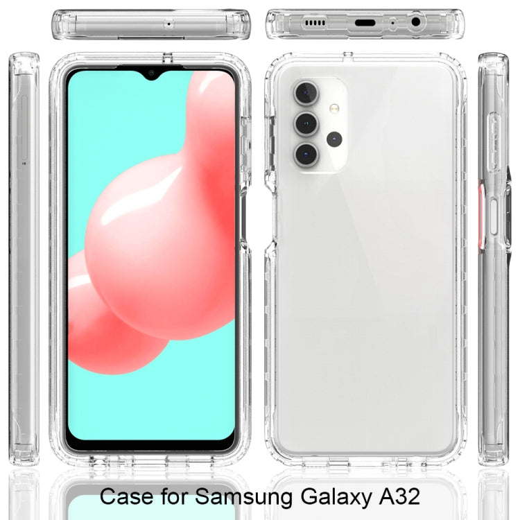 For Samsung Galaxy A32 4G Shockproof Highly Transparent PC+TPU Protective Case