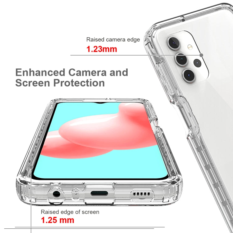 For Samsung Galaxy A32 4G Shockproof Highly Transparent PC+TPU Protective Case