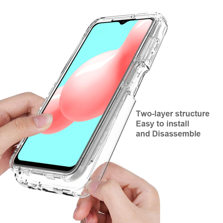 For Samsung Galaxy A32 4G Shockproof Highly Transparent PC+TPU Protective Case
