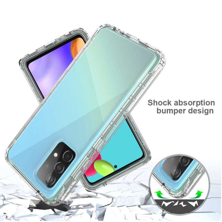 For Samsung Galaxy A52 5G / 4G Shockproof Highly Transparent PC+TPU Protective Case