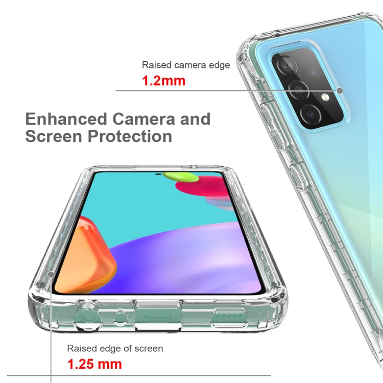 For Samsung Galaxy A52 5G / 4G Shockproof Highly Transparent PC+TPU Protective Case