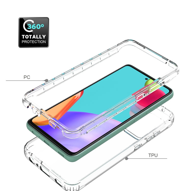 For Samsung Galaxy A52 5G / 4G Shockproof Highly Transparent PC+TPU Protective Case