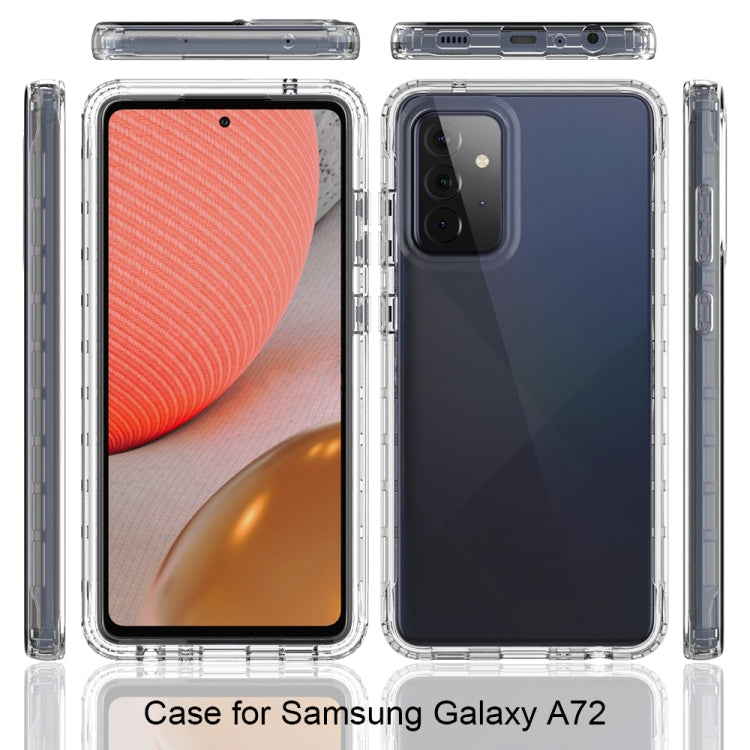 For Samsung Galaxy A72 5G / 4G Shockproof Highly Transparent PC+TPU Protective Case