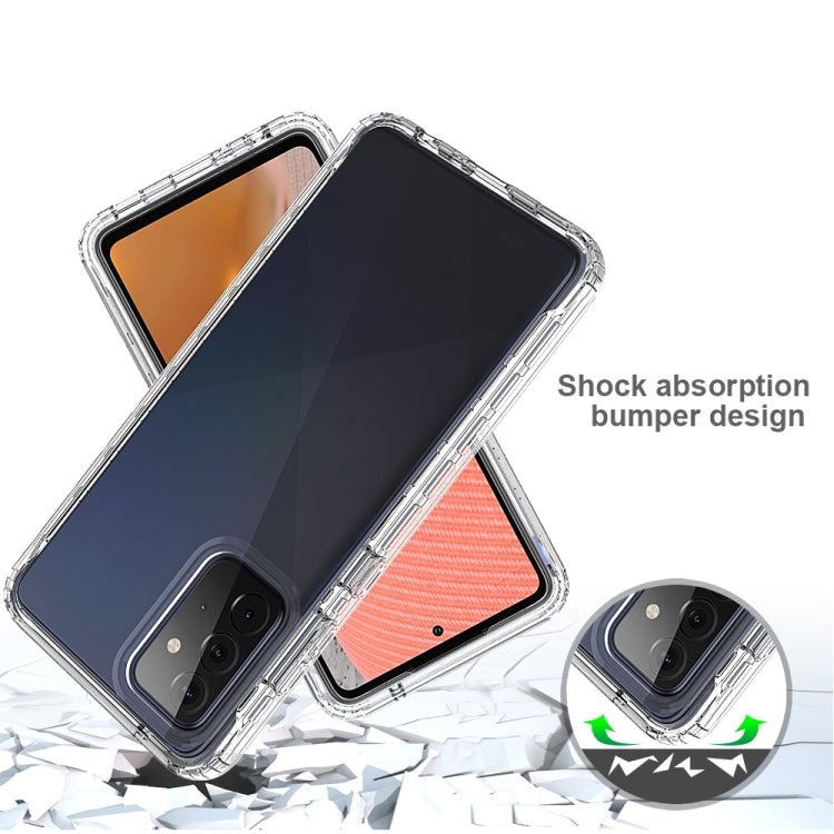 For Samsung Galaxy A72 5G / 4G Shockproof Highly Transparent PC+TPU Protective Case