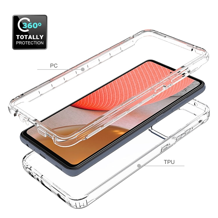 For Samsung Galaxy A72 5G / 4G Shockproof Highly Transparent PC+TPU Protective Case