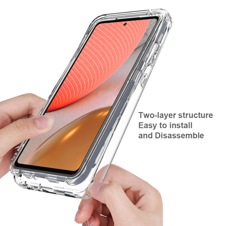 For Samsung Galaxy A72 5G / 4G Shockproof Highly Transparent PC+TPU Protective Case