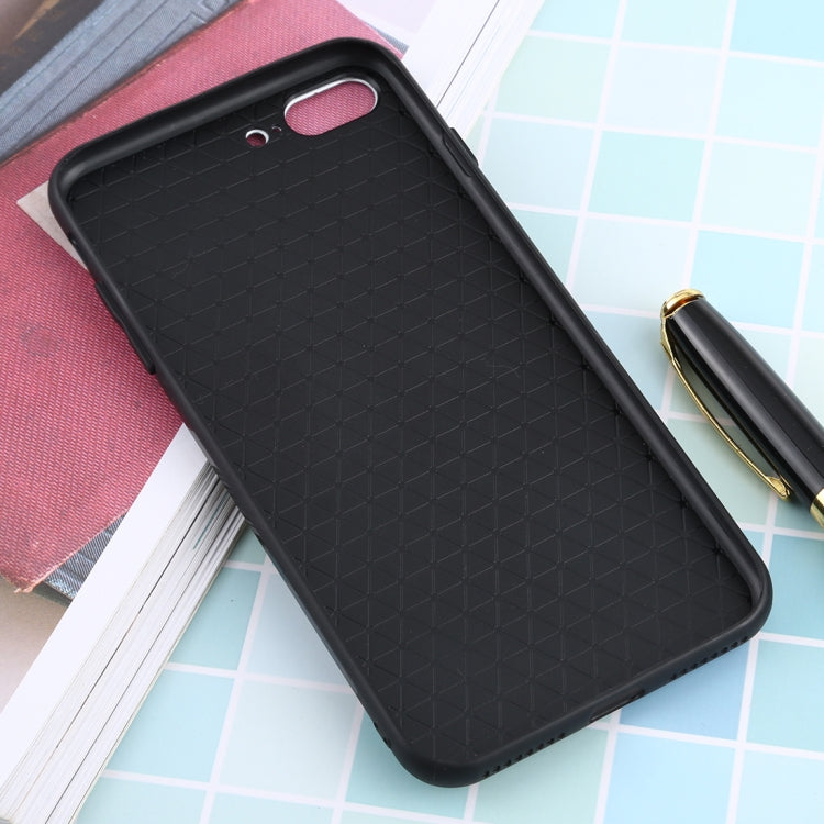 For iPhone 8 Plus / 7 Plus 11 Pro / 11 Pro Max Style Full Coverage Glass + TPU Frame Case
