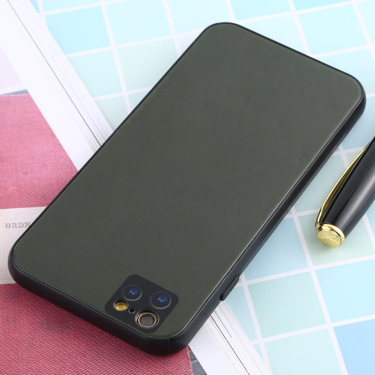 For iPhone 6s / 6 11 Pro / 11 Pro Max Style Full Coverage Glass + TPU Frame Case