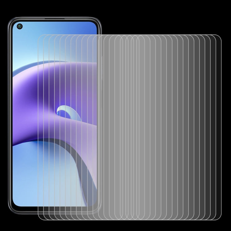 For Xiaomi Redmi Note 9T 50 PCS 0.26mm 9H 2.5D Tempered Glass Film