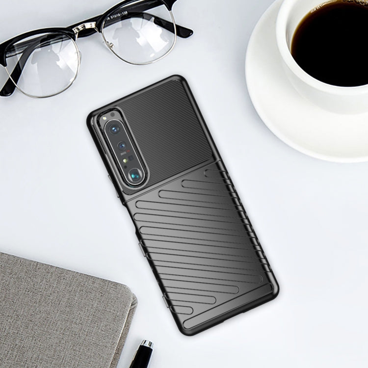 For Sony Xperia 1 III Thunderbolt Shockproof TPU Protective Soft Case