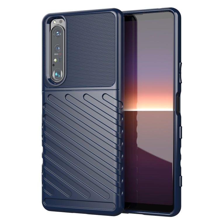 For Sony Xperia 1 III Thunderbolt Shockproof TPU Protective Soft Case