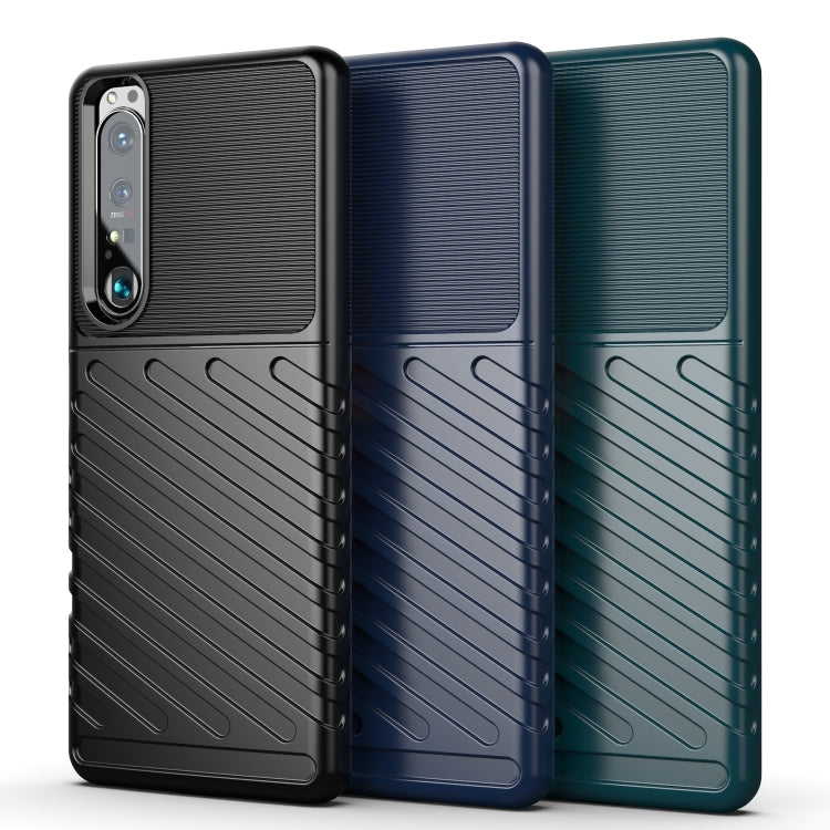 For Sony Xperia 1 III Thunderbolt Shockproof TPU Protective Soft Case