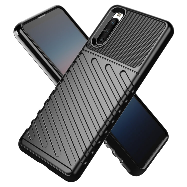 For Sony Xperia 10 III Thunderbolt Shockproof TPU Protective Soft Case