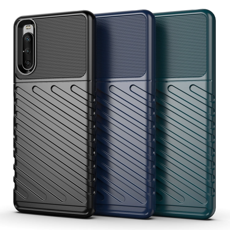 For Sony Xperia 10 III Thunderbolt Shockproof TPU Protective Soft Case