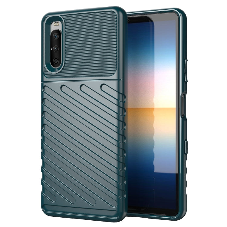 For Sony Xperia 10 III Thunderbolt Shockproof TPU Protective Soft Case