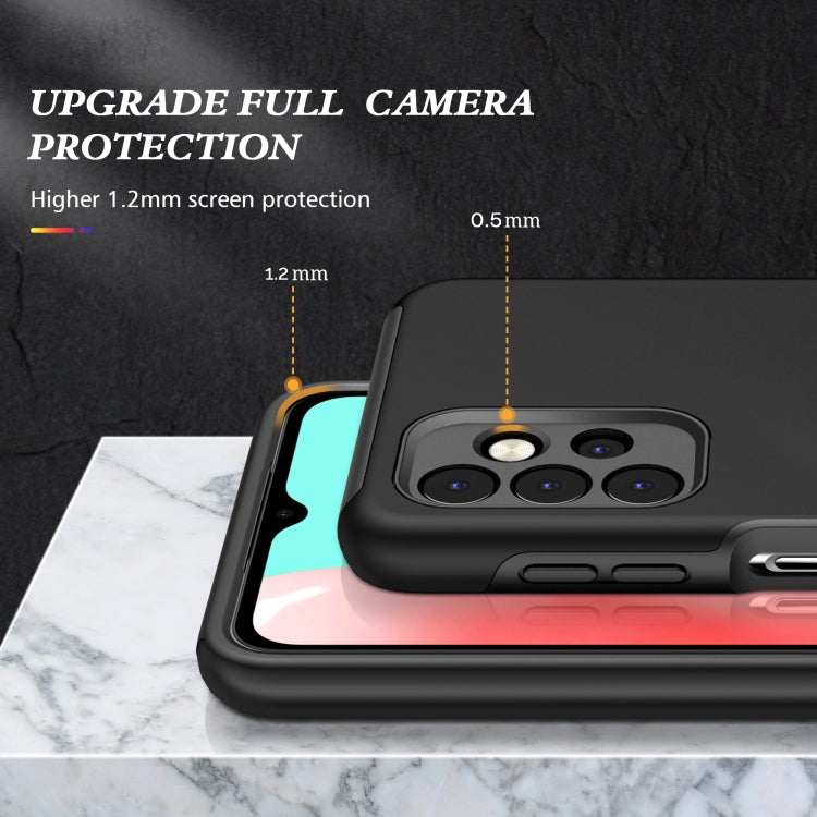 For Samsung Galaxy A32 5G PC + TPU Shockproof Magnetic Protective Case with Invisible Ring Holder