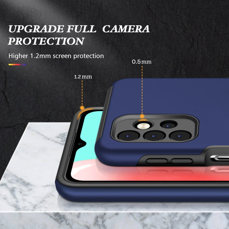 For Samsung Galaxy A32 5G PC + TPU Shockproof Magnetic Protective Case with Invisible Ring Holder