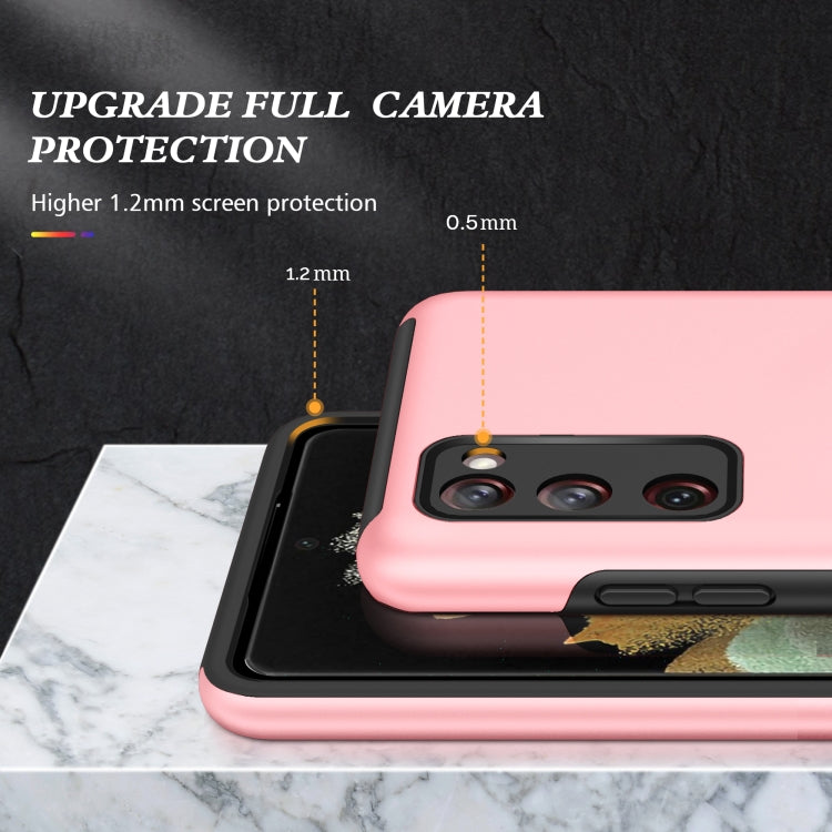For Samsung Galaxy S20 FE PC + TPU Shockproof Magnetic Protective Case with Invisible Ring Holder