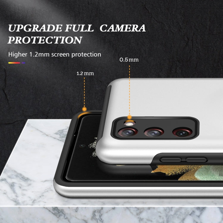 For Samsung Galaxy S20 FE PC + TPU Shockproof Magnetic Protective Case with Invisible Ring Holder