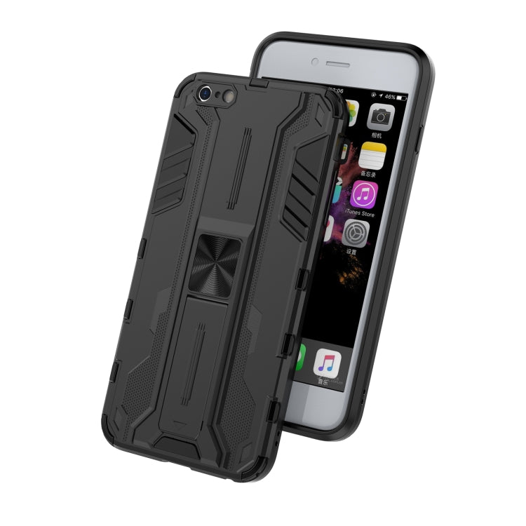 Supersonic PC + TPU Shock-proof Protective Case with Holder For iPhone 6 Plus & 6s Plus