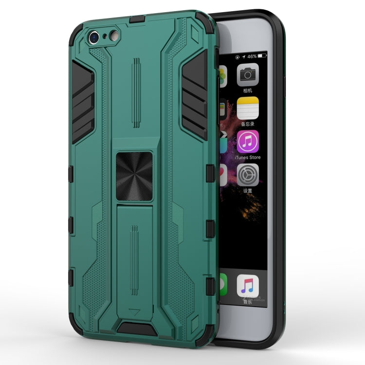 Supersonic PC + TPU Shock-proof Protective Case with Holder For iPhone 6 Plus & 6s Plus